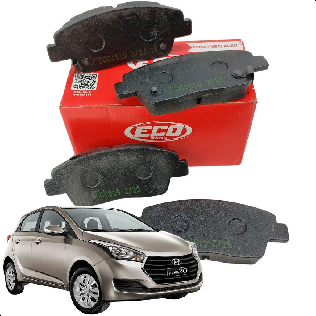 Pastilha De Freio Dianteira Hb20 Hb20s 1.0 2012 A 2019 em Oferta na Shopee
