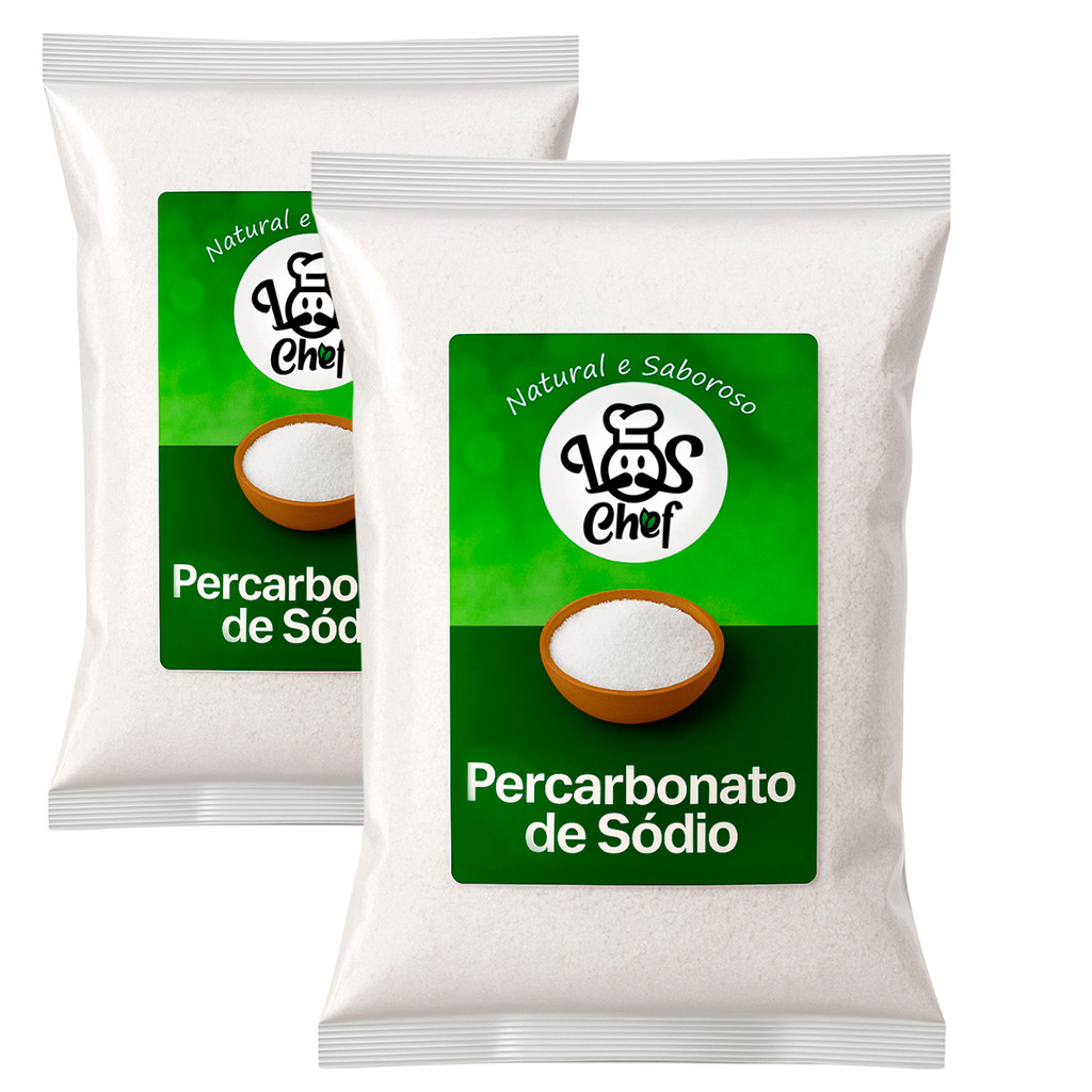 Percarbonato De Sódio 2kg 100% Puro Los Chef Tira Machas Roupa Branca e Colorida em Oferta na Shopee