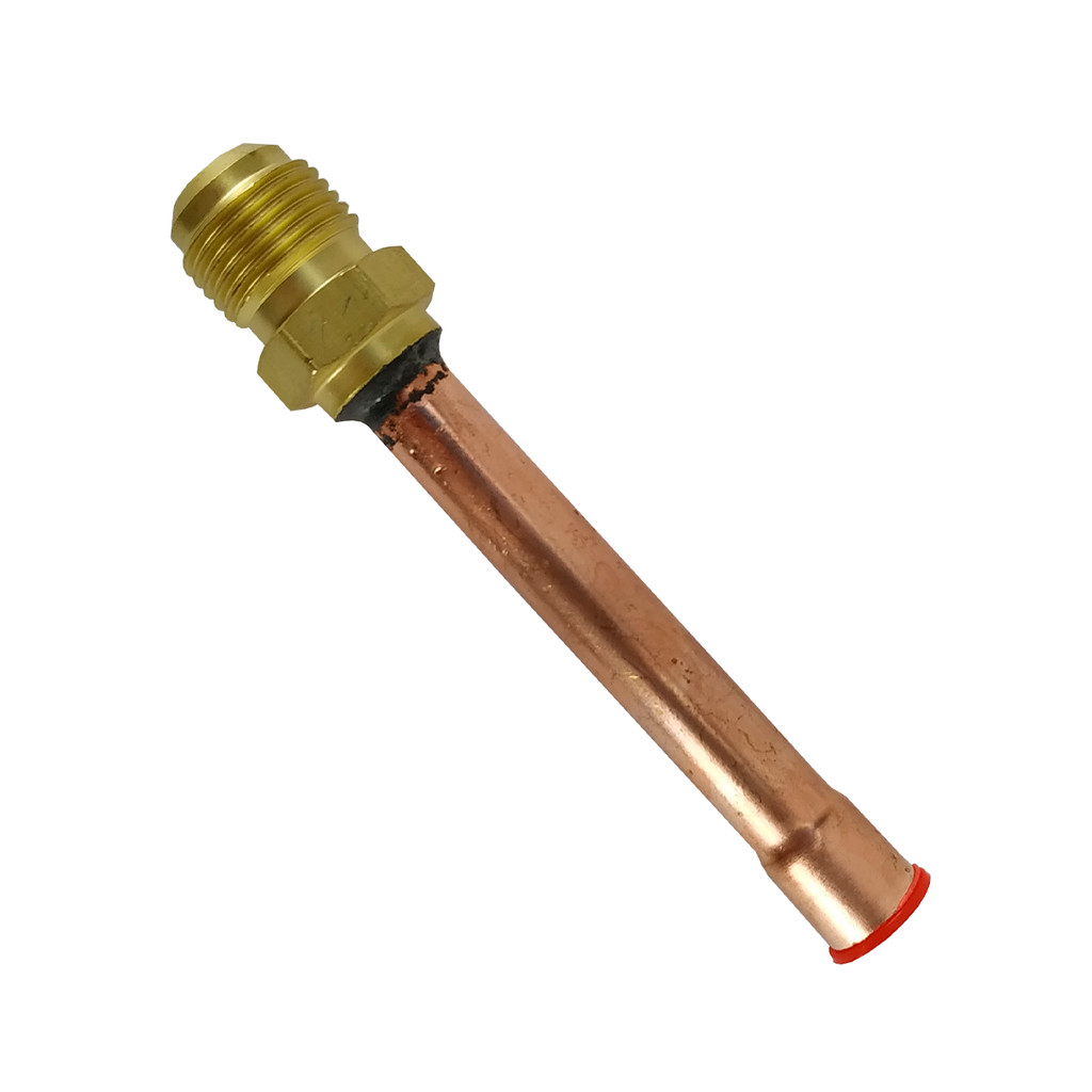 União De Acesso Tubo De Cobre 3/8 C/ Solda Tubo 70mm - EOS Único