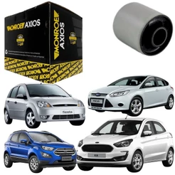 Bucha Traseira da Bandeja Axios Ford Fiesta 2002 até 2010