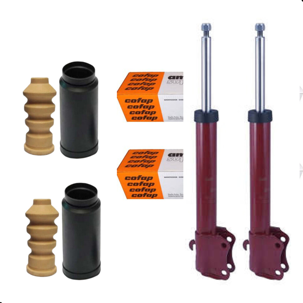 Par Amortecedor Traseiro Cofap Apollo Escort Verona+Kit