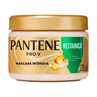 Máscara Capilar De Tratamento Pantene Restauração 270ml em Oferta na Shopee