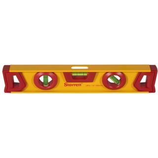 Nível em alumínio 12" 300 mm com 3 bolhas - AL12 - Starrett em Oferta na Shopee