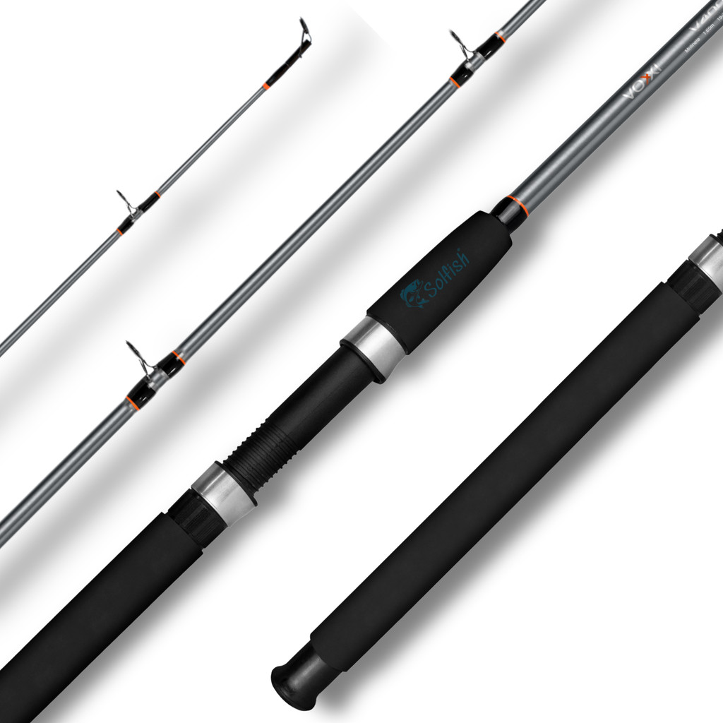 Vara Barata Para Molinete Voxxi V400 2,40m 40lbs 2 Partes Tubular Pesqueiro Saint Tamba Pirarara