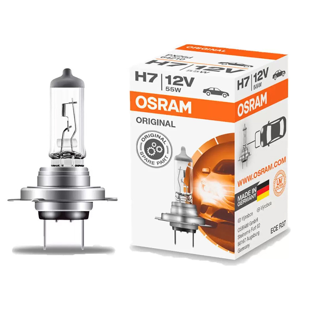 Lâmpada Halogênica H-7 12V 55 Watts - 64210 Classic Osram  (7012646) em Oferta na Shopee