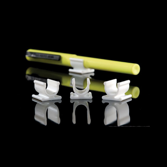 Prendedor de Canetas Grossas Canetafix Meia-Lua 13 mm Branco - 10, 20, 30, 40 ou 50 unidades 13mm em Oferta na Shopee