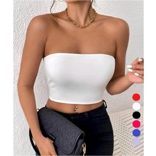 CROPPED TOP FAIXA EM SUPLEX, CORES TOMARA QUE CAIA em Oferta na Shopee