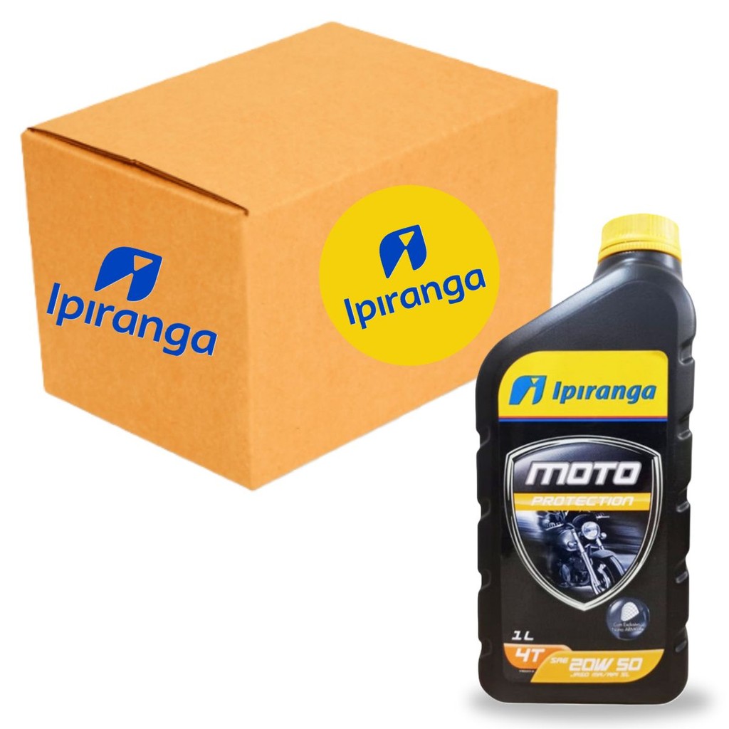 Óleo Ipiranga 20w50 Mineral Caixa C/ 24 Litros em Oferta na Shopee