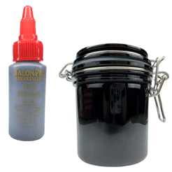 Super Cola Extensão Cílios Tufinho Salon Pro 30ml + Pote Hermético Porta Cola