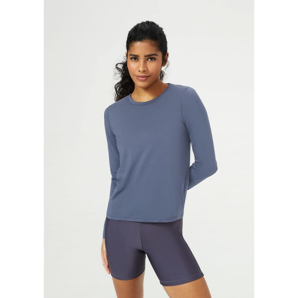 Camiseta Esportiva Feminina Manga Longa Proteção UV 50+ Hering Sports - Sports & Outdoors