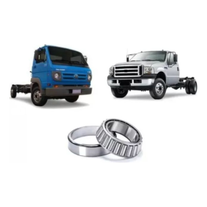 Rolamento Lateral Caixa Satélite Ford F4000 F350 F250 F2000