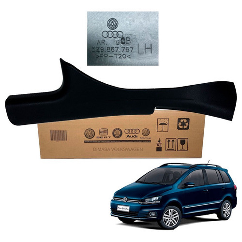 Soleira Porta Traseira Spacefox Cross Original Lado Esquerdo em Oferta na Shopee