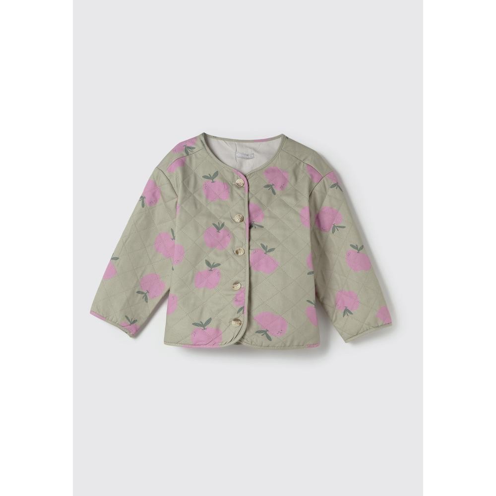 Jaqueta Infantil Menina Toddler Em Matelassê Hering Kids