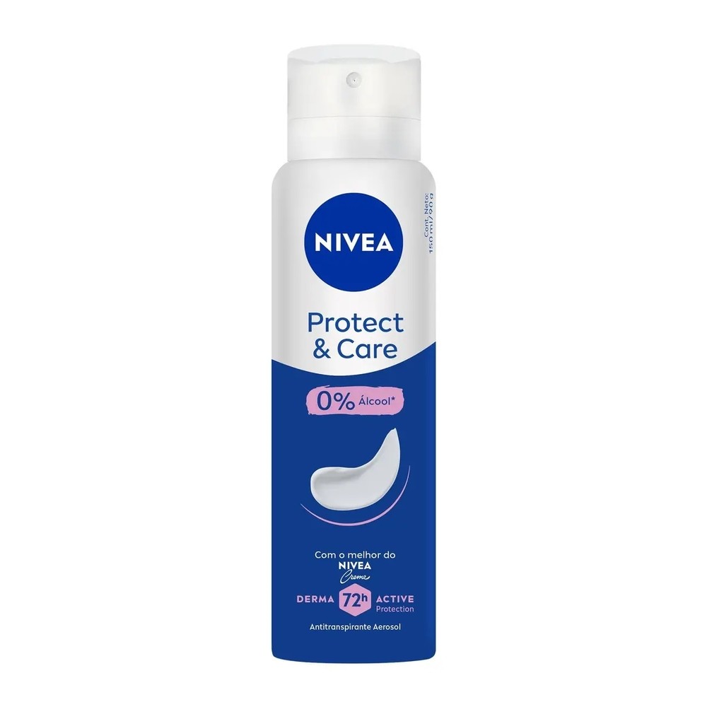 Desod Aero Nívea Feminino Protect E Care 150ml em Oferta na Shopee
