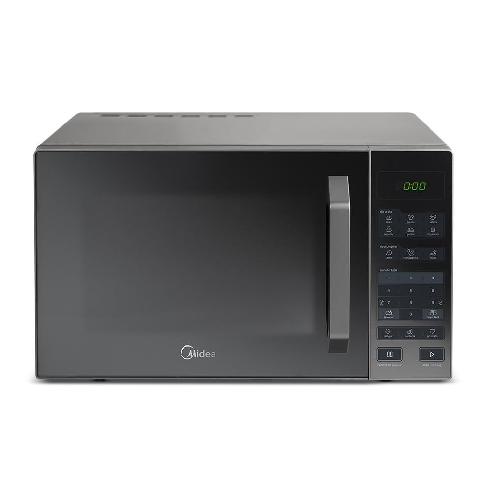 Forno Micro-ondas Midea 27 Litros 800W Prata com porta Espelhada MXSA27S1 127V
 - Home Appliances
