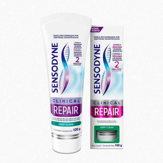 Creme Dental Deep Clean Clinical Repair 100g em Oferta na Shopee