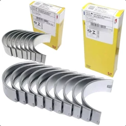 Kit Bronzina Mancal E Biela Metal Leve Gol Polo Saveiro Fox Voyage Golf 1.6 8v Ea111 Power