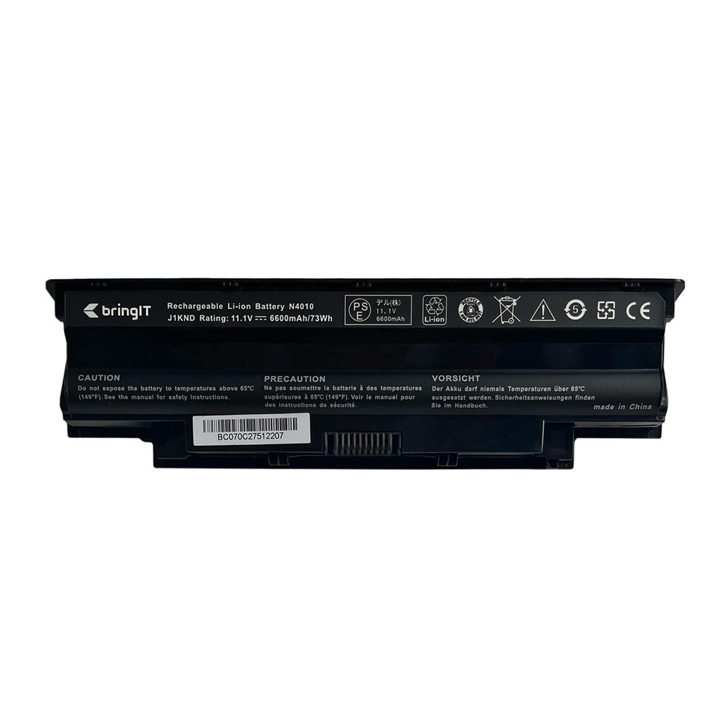 Bateria para Notebook Dell N5010 N4110 N5110 9jr2h J1knd | 6600 mAh - Computers & Accessories