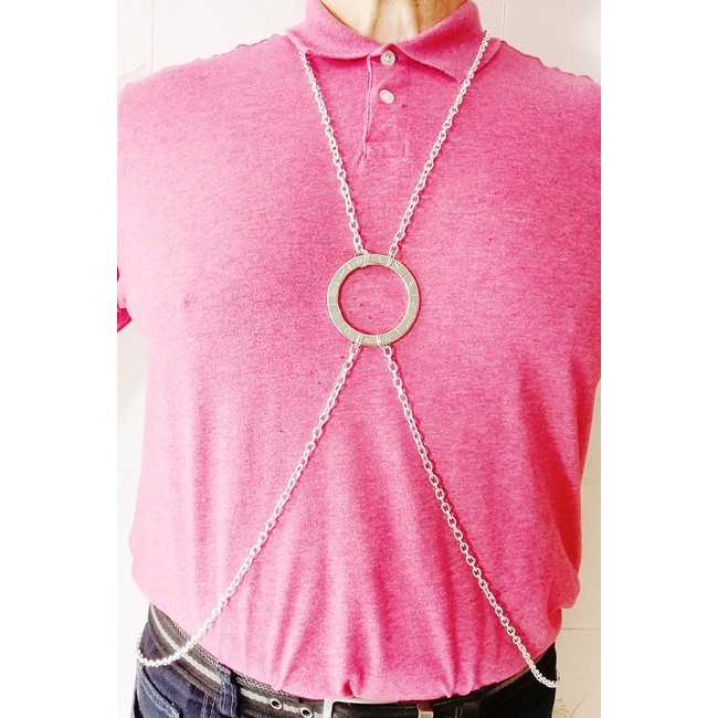 Harness  Corrente Biju Metal -  Artesanal - HC1 0119