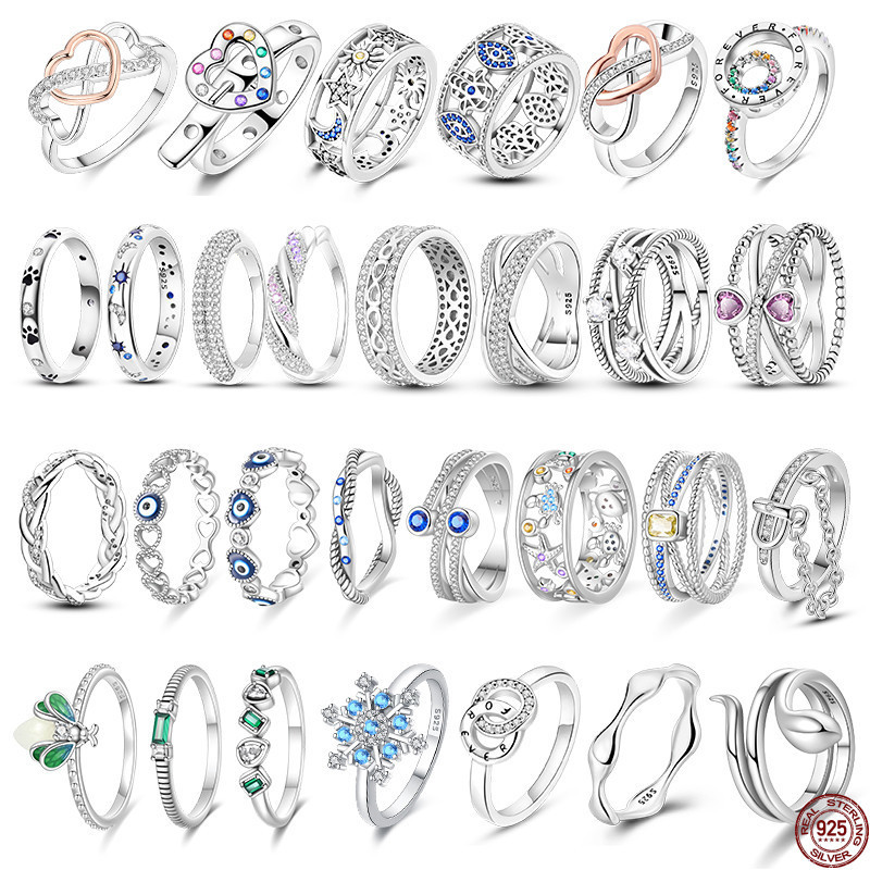 Anel feminino 100% S925 prata esterlina requintado elegante zircão anel moda noivado casamento jóias presente