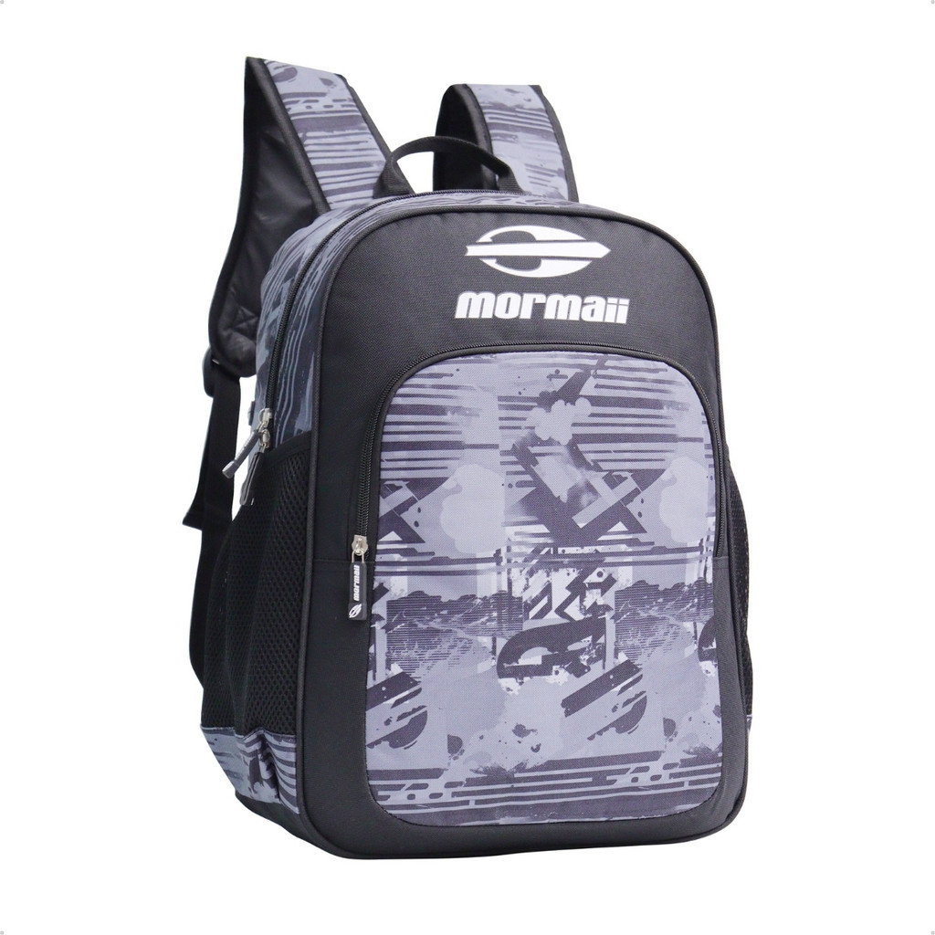 Mochila Mormaii 20 Litros Compartimento Notebook 3 Bolsos Reforçada Urbana Escolar Esportiva · foto 2