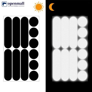 Adesivos Refletivos Pretos Invisíveis Para Motocicleta , Círculo De Fita Reflexiva Simples E Eficaz Oval Capacetes Bicic em Oferta na Shopee