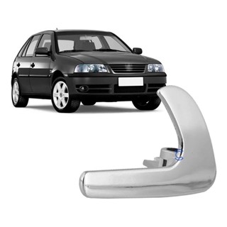 Maçaneta Gatilho Interna Gol G2 G3 Cromada Lado Passageiro em Oferta na Shopee