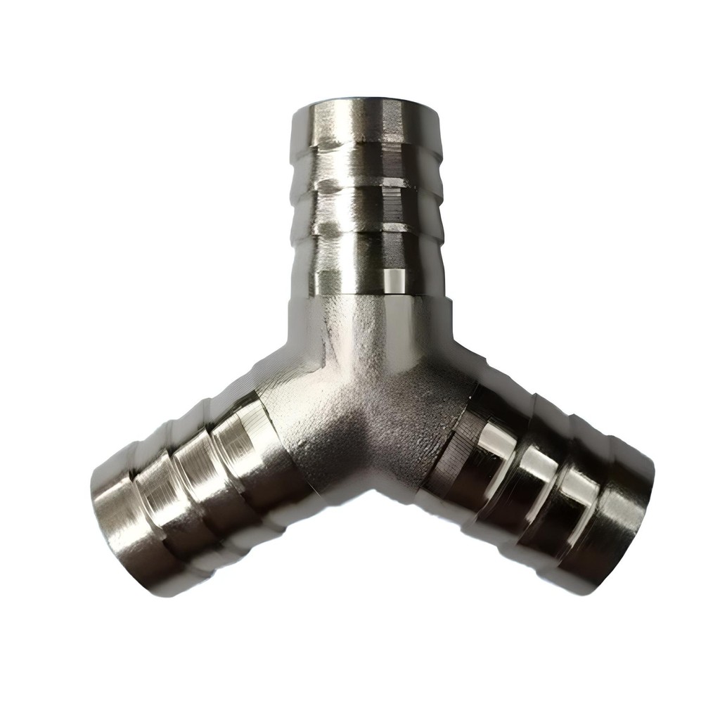 Conexão Espiga Tripla/Emenda Para Mangueira Y 16mm Em Latão