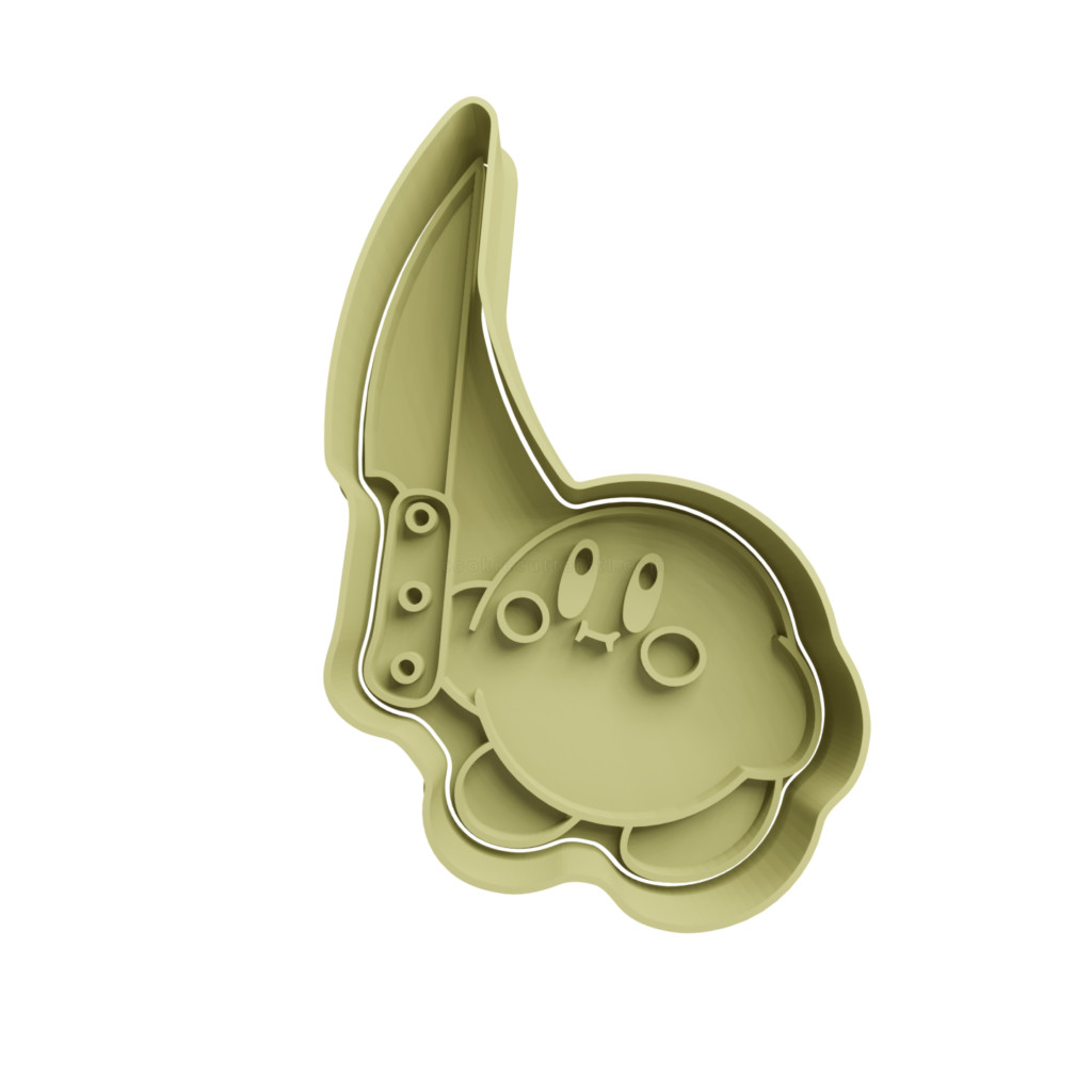 Cortador De Biscoito Kirby com Faca - Kirby