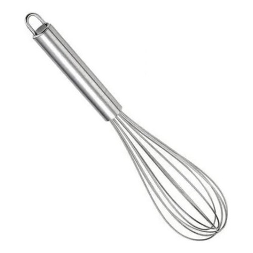 Batedor Fuet em Aço Inox - 25 cm