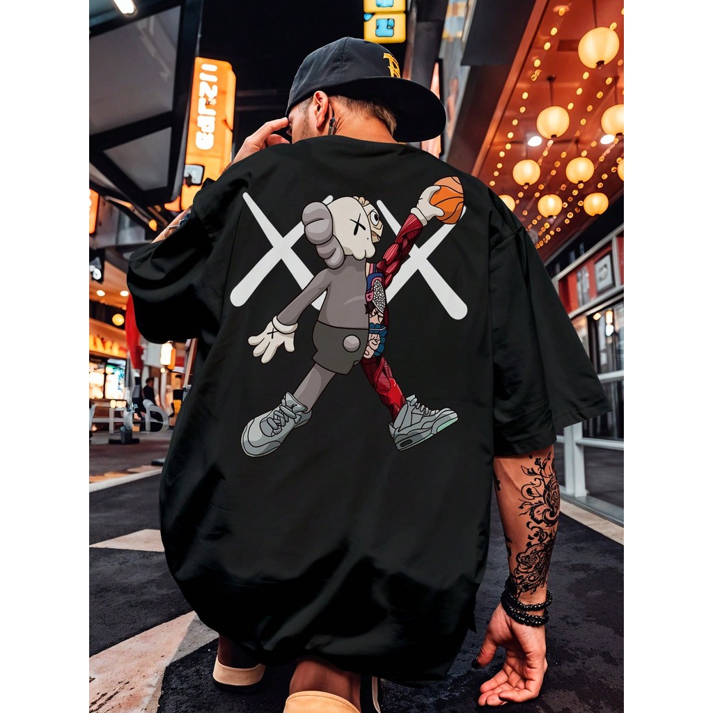 Camiseta Streetwear Estampada Urso Bear Money Basquete Camisa 100% Algodão