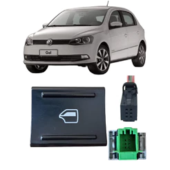 Botao Vidro Eletrico Gol G6 Traseiro 2014 2015 2016 Painel