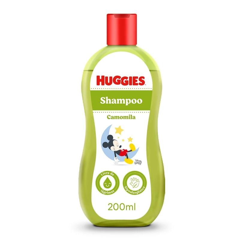Shampoo Huggies Camomila 200ml em Oferta na Shopee