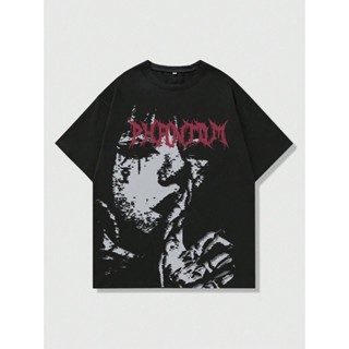 Camiseta Básica 100% Algodão Estampada Phantom Gráfica Streetwear Estilo de Rua em Oferta na Shopee