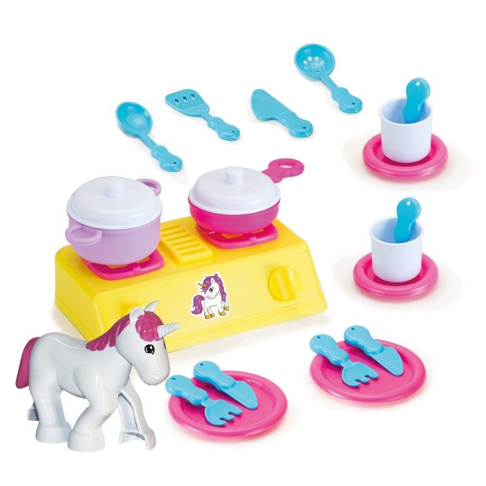 Kit Cozinha Unicórnio Mágico - Monte Líbano em Oferta na Shopee