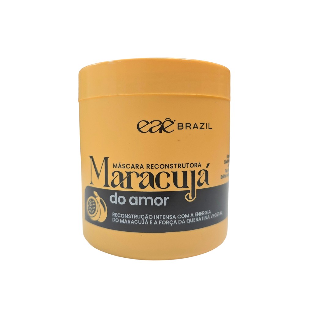 Máscara Maracuja Do Amor 500g Força e Resistência Tratamento Capilar Eae Brazil em Oferta na Shopee