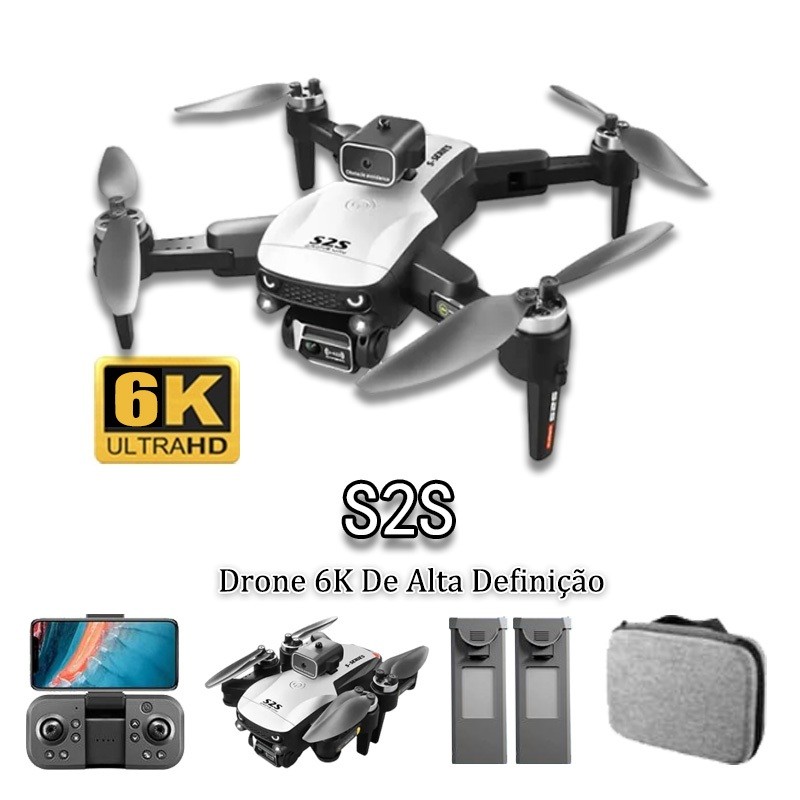 S2S Drone 8K 5G 5000M Câmera HD profissional para evitar obstáculos Fotografia aérea com quadricóptero dobrável