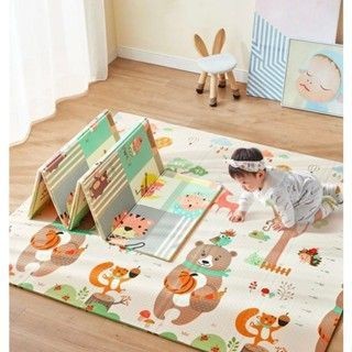 Tapete para Bebê Engatinhar XPE 6mm 120x180cm Dupla Face Antiderrapante Impermeável Isola…