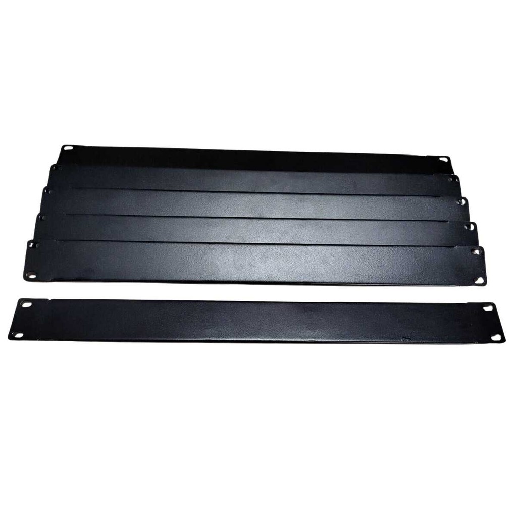 Kit 20 Unidades Frente Falsa 1uTampa Cega 1u Painel Frontal Para Rack Servidor