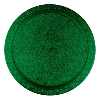 Base para Bolo Cake Board Redondo - Verde Metalizado - 28cm - 1 unidade - Regina - Rizzo em Oferta na Shopee