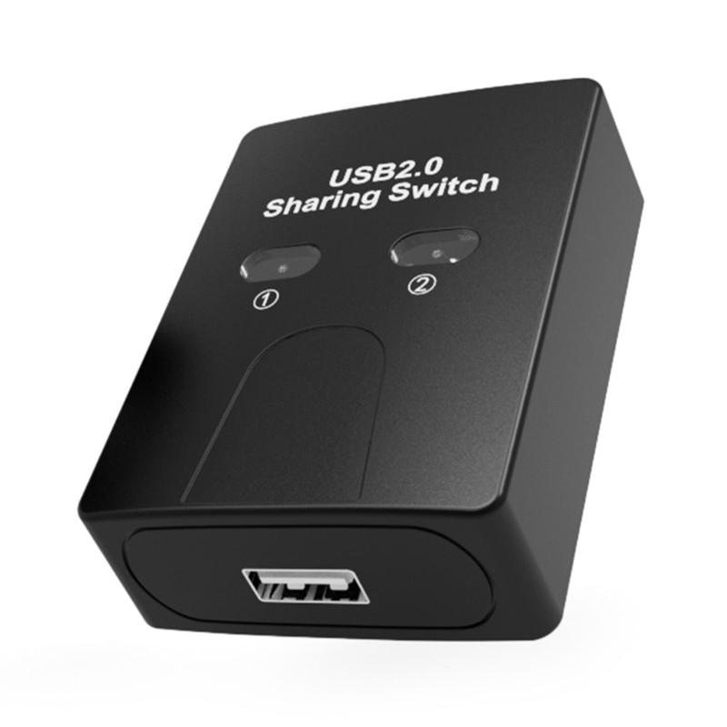 KOK 2 Em 1 Out Impressora Compartilhamento Switching USB 2Port Manual Kvm Splitter Hub