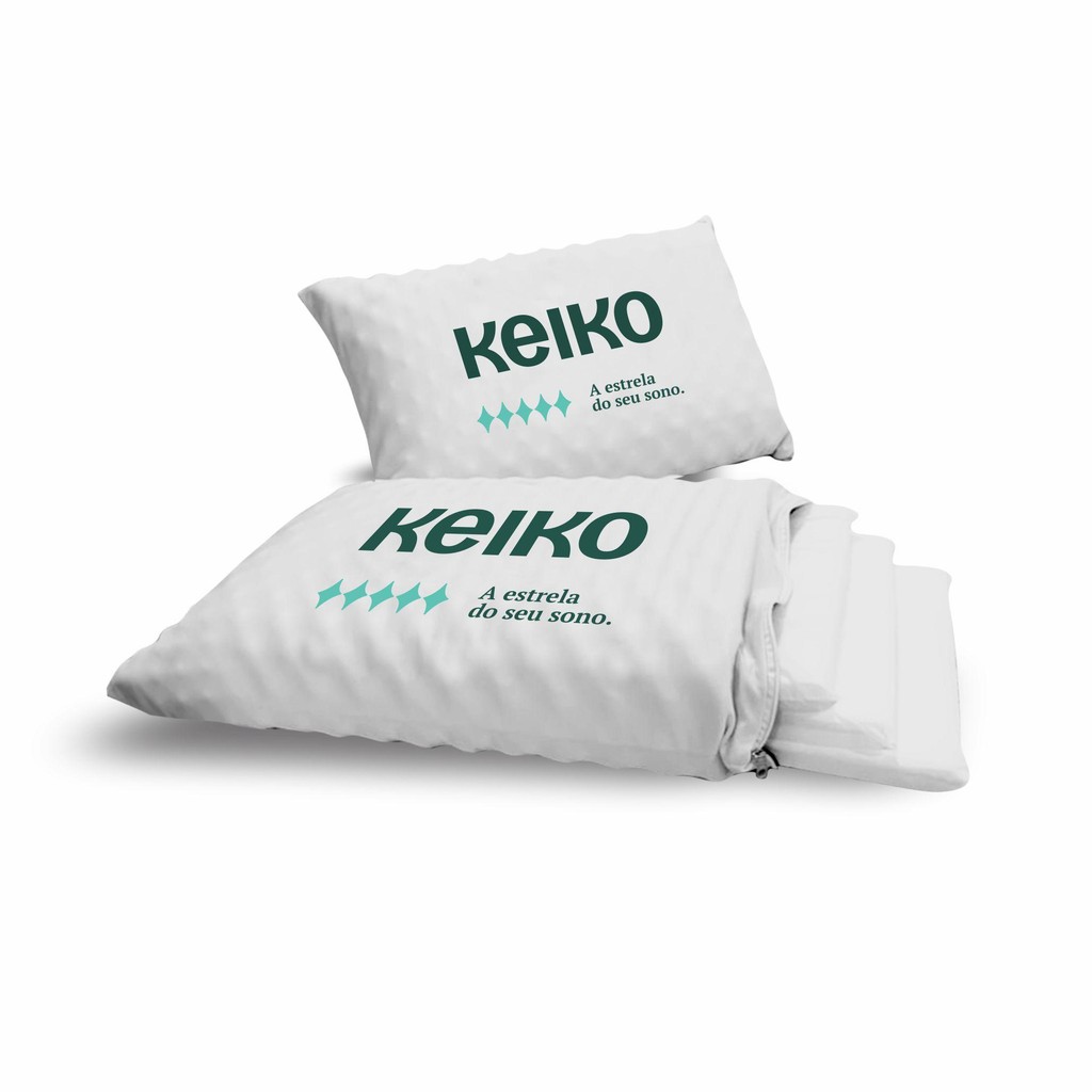 Travesseiro Keiko Com Tecido Inteligente Multicamadas Ajustável