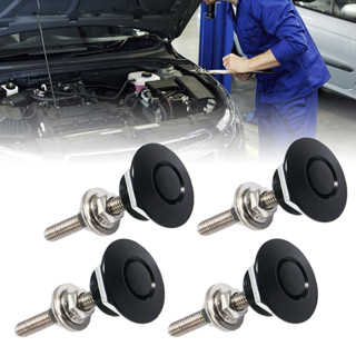4 Pçs Universal 30mm Botão De Pressão Do Carro Capô Pino Bloqueio Clipe Kit Liberação Rápida Trava Peças Exteriores Moto em Oferta na Shopee