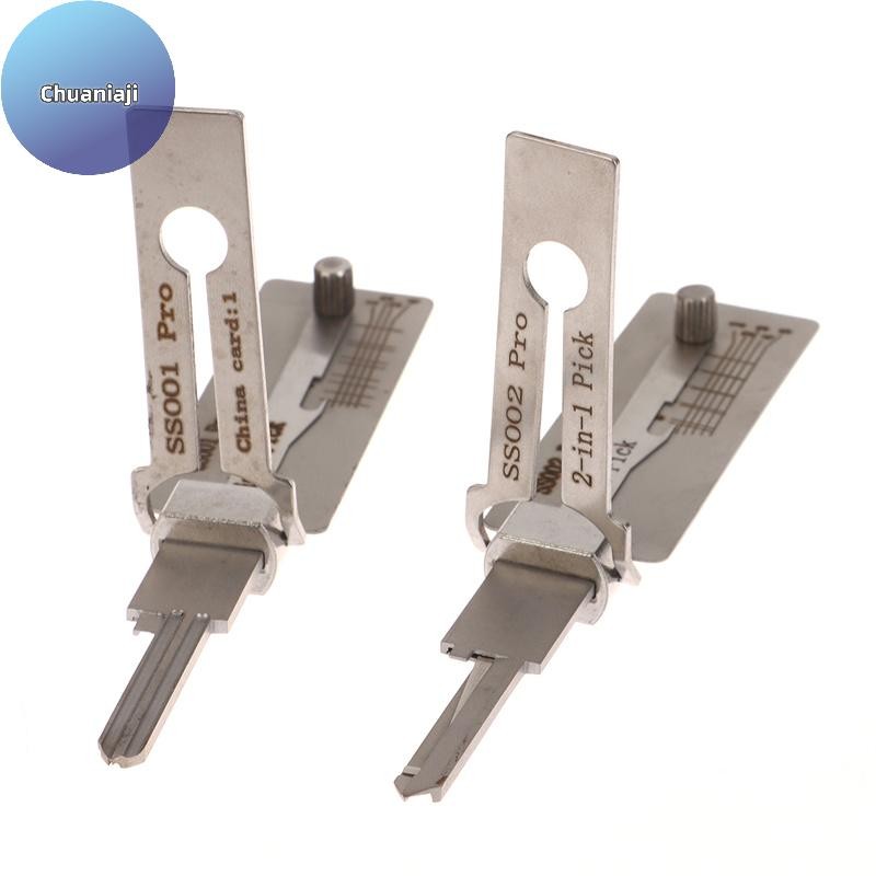 Chuaniaji 2 Em 1 Chave De Bloqueio Precisão Gancho E Picareta Conjunto O-Ring Pick-up Kits Ferramenta De Reparo De Manut