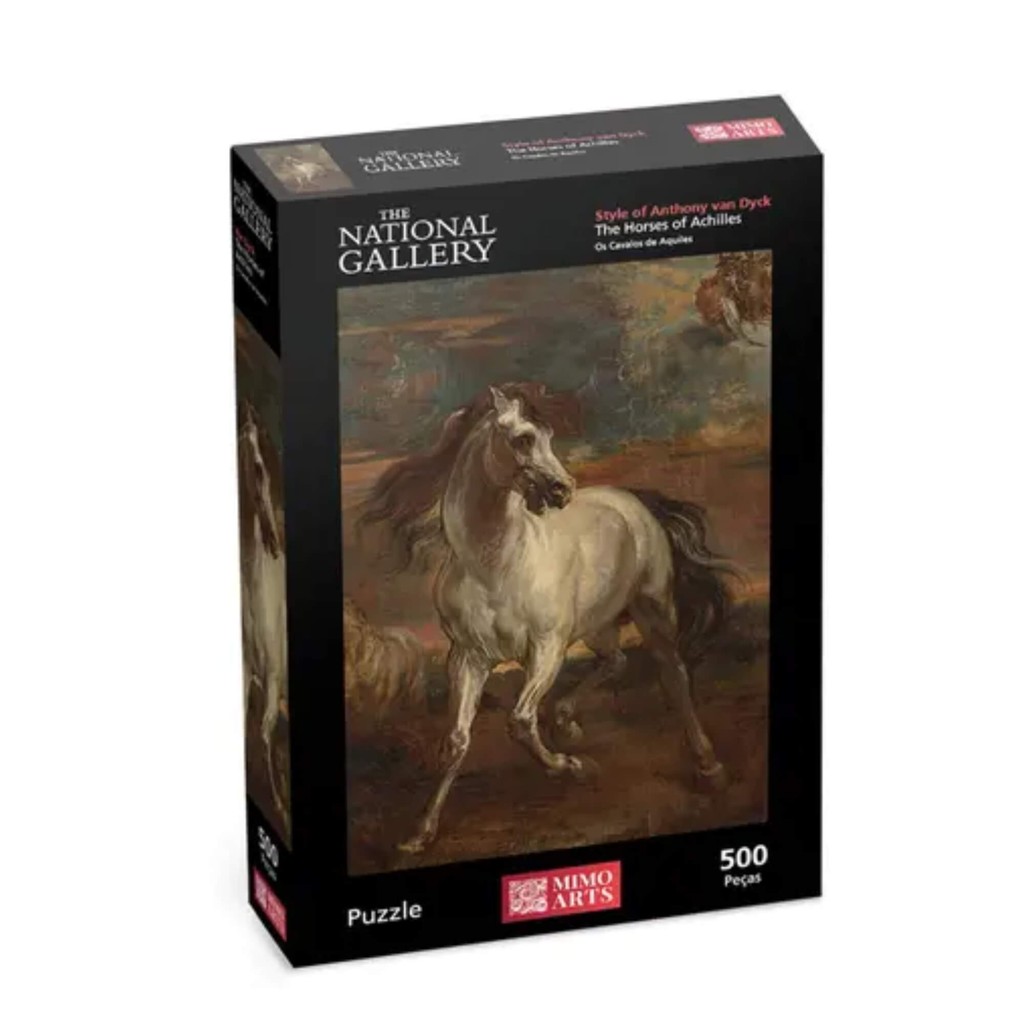 Quebra-Cabeça Puzzle 500 Peças Os Cavalos de Aquiles Mimo Toys - 2606 em Oferta na Shopee