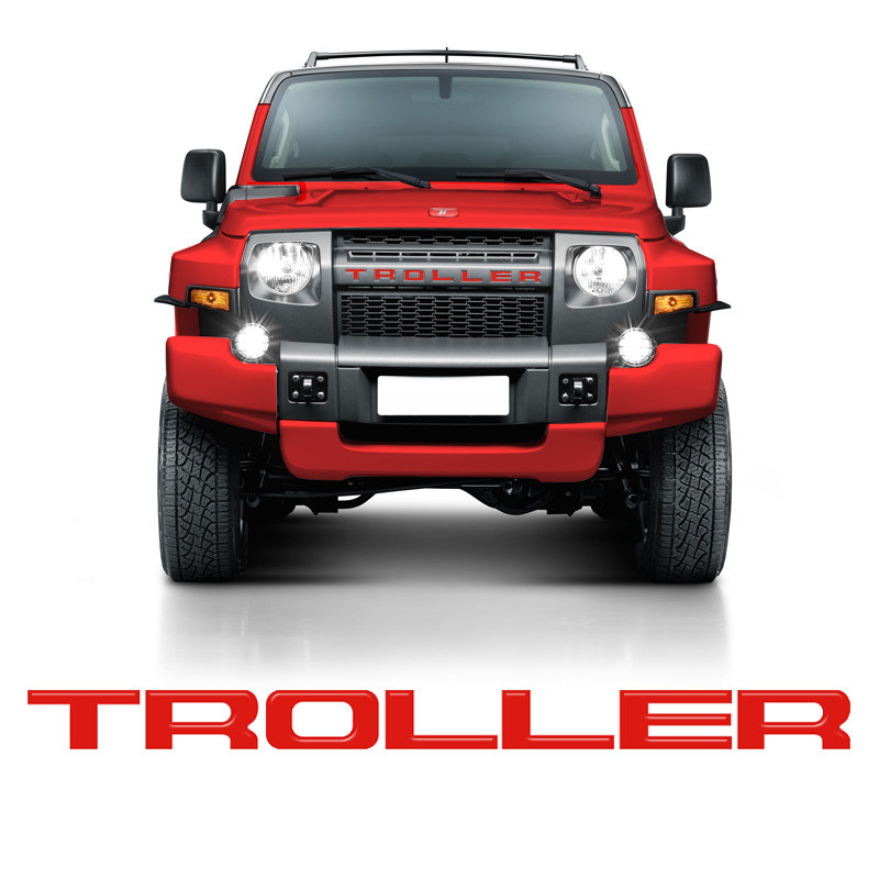 Adesivo Troller 2015/2019 Novo Grade Frontal Relevo Resinado em Oferta na Shopee