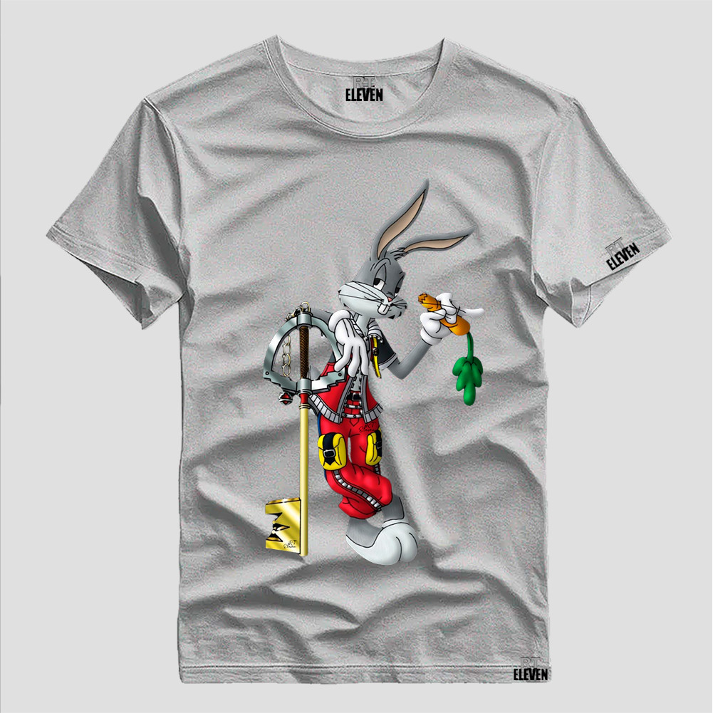 Camiseta Pernalonga Estampada Linha Premium camiseta Tshirt Malha 100%  Algodão 30.1 Malha Penteada Unissex em Oferta na Shopee