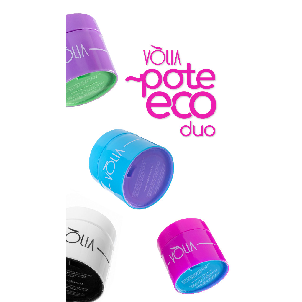 Vólia Pote Eco - para Refil de Gel 30Gr em Oferta na Shopee