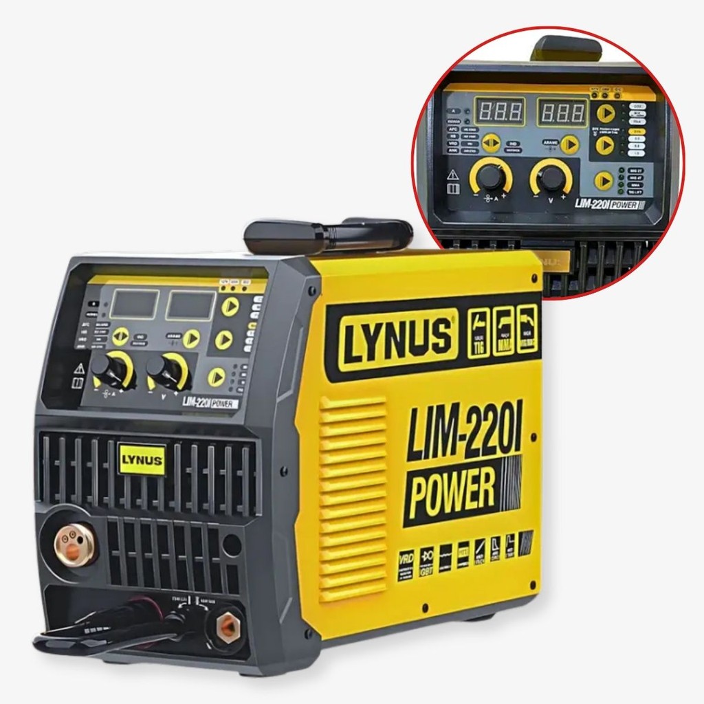 Inversora LIM-220I Multifunção Bivolt Painel Digital Lynus