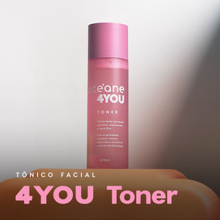 Tônico Facial com Ácido Salicílico - Toner 4you 120ml em Oferta na Shopee